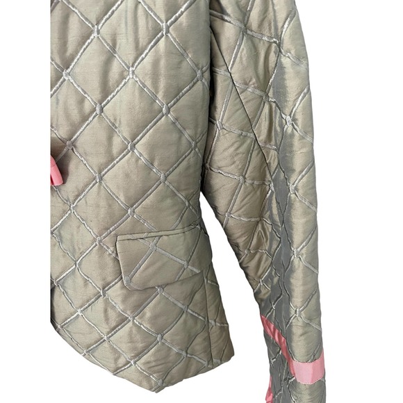 Molly B 100% Silk Jacket Size 4 - Picture 2 of 13